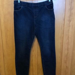 Denim & Co Pull on stretch denim